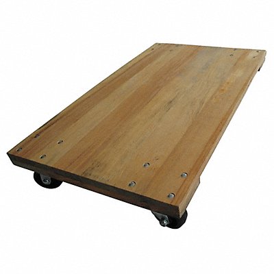 GRAINGER 48J065 General Purpose Dolly 30x18 Hardwood