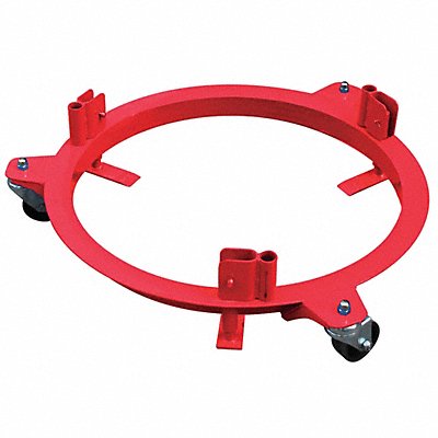GRAINGER 48J135 Drum Dolly Cap 700 lb 55 gal Drum