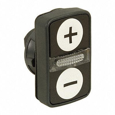 SCHNEIDER ELECTRIC ZB5AW7A1715 MultiheadOperator (2)Wht Blk NoLamp 22mm