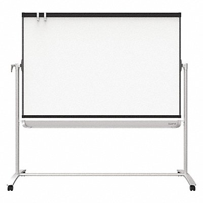QUARTET ECM64P2 Dry Erase Board Easel Mounted 48 x72