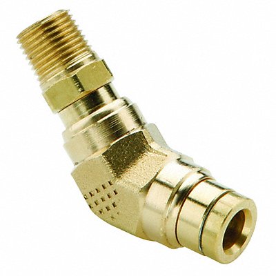 PARKER 179PTC64 Female Elbow 45 Brass 1/4 Pipe Size