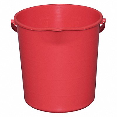 TOUGH GUY 48LY97 J4755 Bucket 3 gal Red