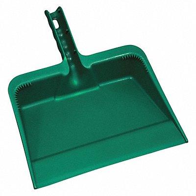 GRAINGER 48LZ17 J4745 Handheld Dust Pan Green
