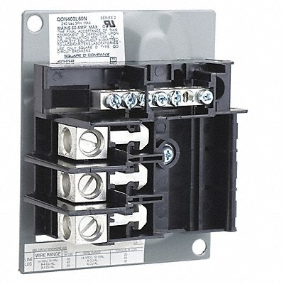 SQUARE D QON403L60N Oem Mounting Base 60A 3Ph 3Sp