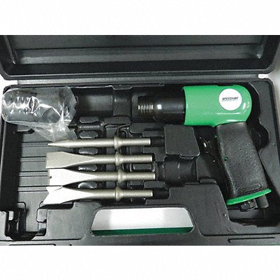 SPEEDAIRE 48MA02 Air Hammer Kit 3 1/2 in Stroke L