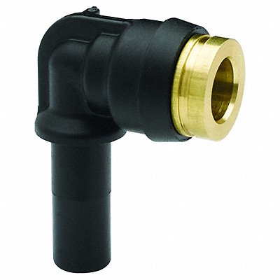 PARKER 369PTCSP84 Plug In Elbow 1/2 in Tube Sz 1.12 in L