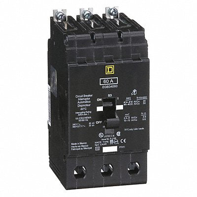 SQUARE D EGB34060 Miniature Circuit Breaker 480Y/277V 60A