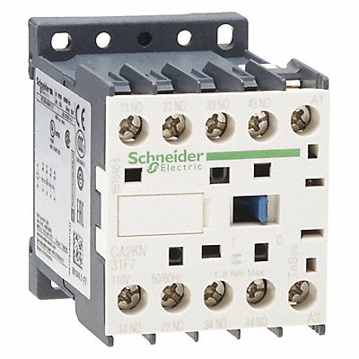 SCHNEIDER ELECTRIC CA2KN31F7 Control Relay 600Vac 10Amp Iec +Options