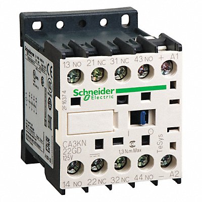 SCHNEIDER ELECTRIC CA3KN22GD Control Relay 600Vac 10Amp Iec +Options