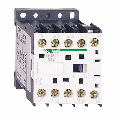 SCHNEIDER ELECTRIC LP4K0610BW3 IECMagneticContactor NonReversing 24VDC