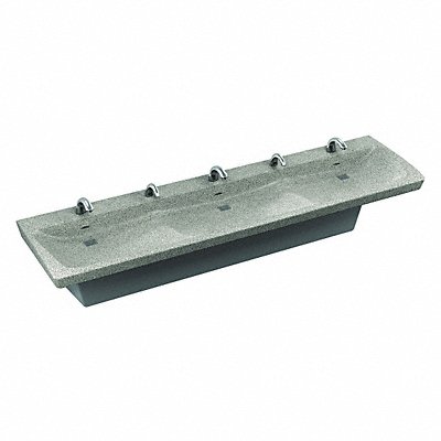 BRADLEY S93740 Brad Wash Rect 21-3/8inx14-1/2inx4-3/8in