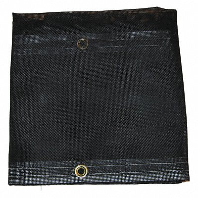 MAURITZON MBT12040810 Mesh Tarp Black 8 x 10 ft Cut Size