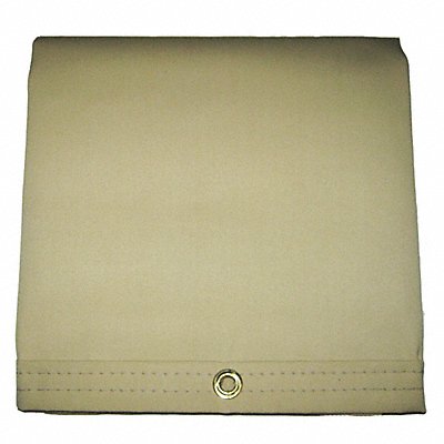 MAURITZON IHT100812 Tarp Tan 8 x 12 ft Cut Size