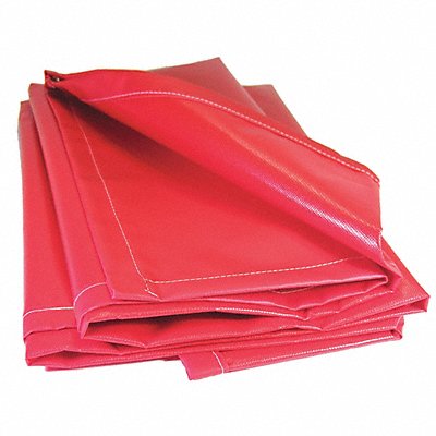 MAURITZON SALR020320 Tarp Red 3 x 20 ft 4 in Cut Size