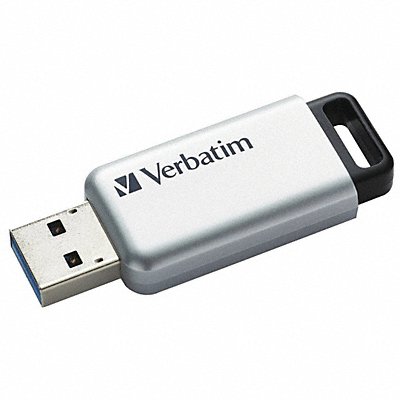 VERBATIM VER98664 Store n Go USB 3.0 Flash Drv 16GB Silver