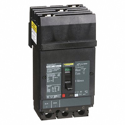 SQUARE D HJA36030 Molded Case Circuit Breaker 600V 30A