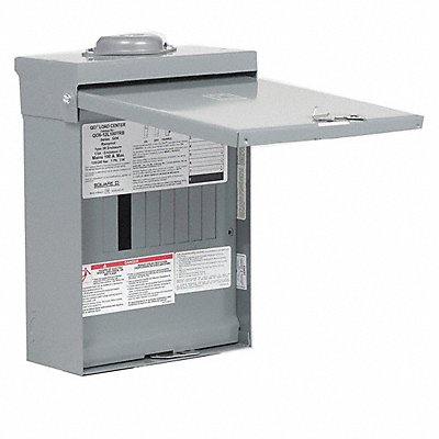 SQUARE D QO612L100TRB Load Centre Qo Mlo 240V 100A 1Ph 6Sp