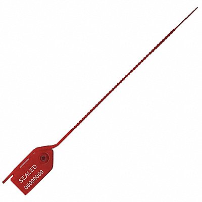 UNIVERSEAL UPULLMDTARED100 Pull-Tight Seals Red Plastic PK100