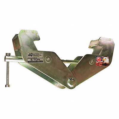 OZ LIFTING PRODUCTS OZ5BCA Beam Flange Clamp Steel 10 000 lb