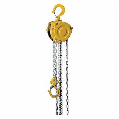 OZ LIFTING PRODUCTS OZIND02510CH Manual Chain Hoist 3-51/64 in W