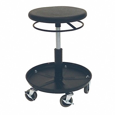 SHOPSOL 1010302 Welding Stool Round Pedestal Black 21 H