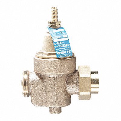 WATTS REGULATOR 1LFN55BM1U Water Pressure Reducing Valve 4-7/8 inL