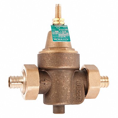WATTS REGULATOR 1LFN55BM1DUPEX Water Pressure Reducing Valve 5-1/4 inL