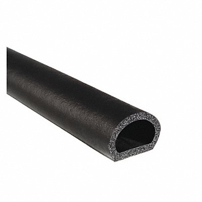 TRIM LOK INC X1750HT25 Rubber Seal P-Shaped 0.76 in H 25 ft L