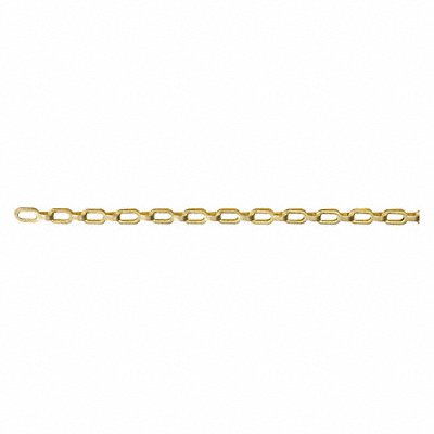 PEERLESS 7651012 Plumber Chain Brass 100 ft L 35 lb
