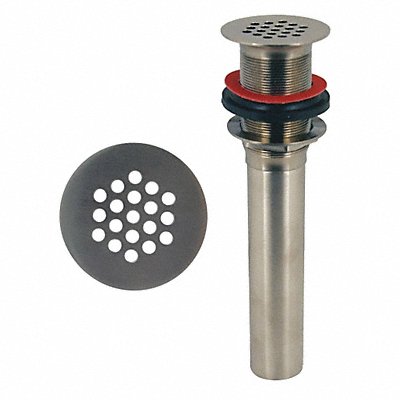 ZURN Z8743NOFPC Sink Drain 2 1/4 in Dia Brass