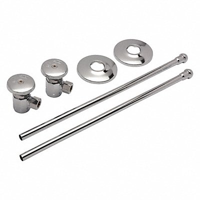 ZURN Z8802XLLRPC Angle Supply Stop 2-1/2 in L FIP