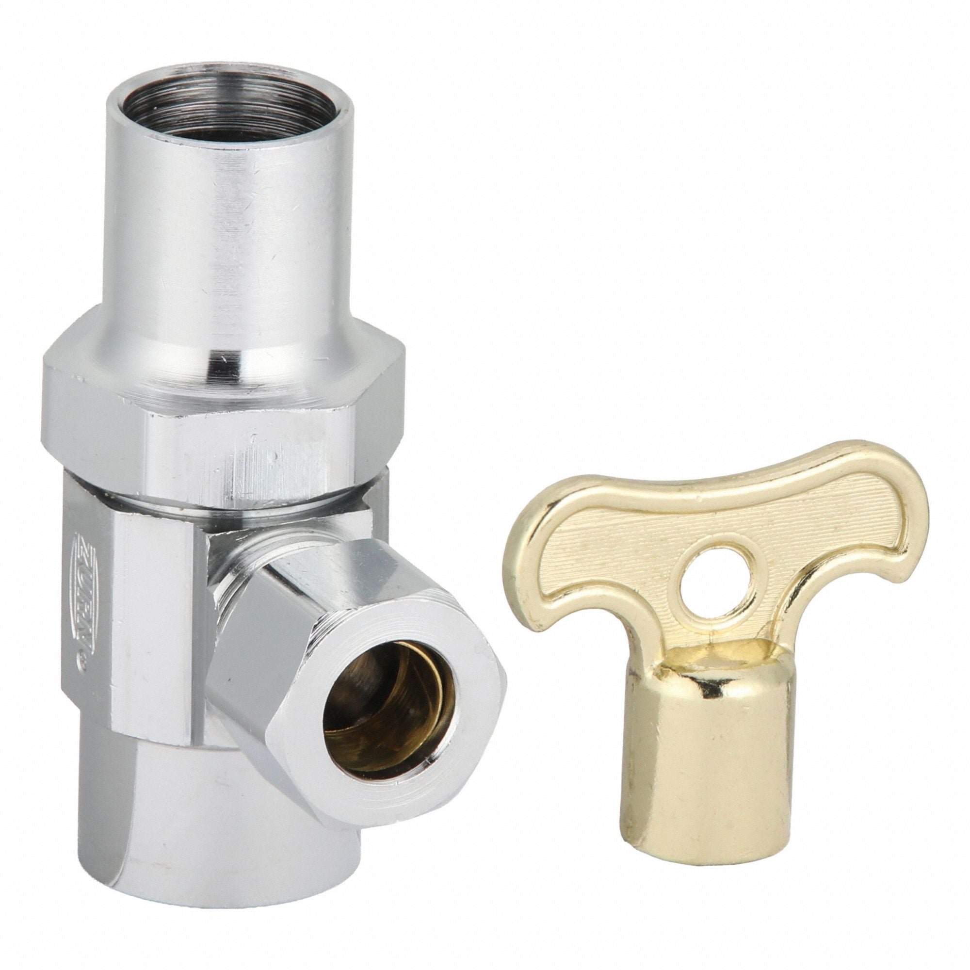 ZURN Z8806XLLKPC Supply Stop Chrome 1/2 in Inlet Size