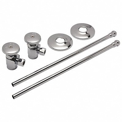 ZURN ZH8824XLLRPC Angle Supply Stop Chrome 2-1/2 in L