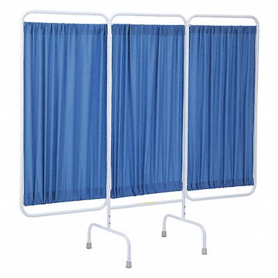 R B WIRE PRODUCTS INC. PSS3AMBF Privacy Screen 3 Panel 67inH Blue