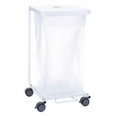 R B WIRE PRODUCTS INC. 691D Laundry Hamper Cart 30 lb White