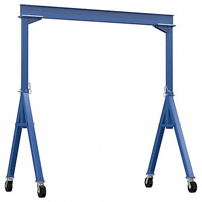 GRAINGER FHS410 Fixed Gantry Crane Steel Blue 4000 lb.