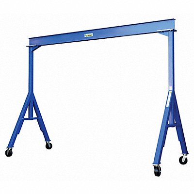 GRAINGER FHS615 Fixed Gantry Crane Steel Blue 6000 lb.