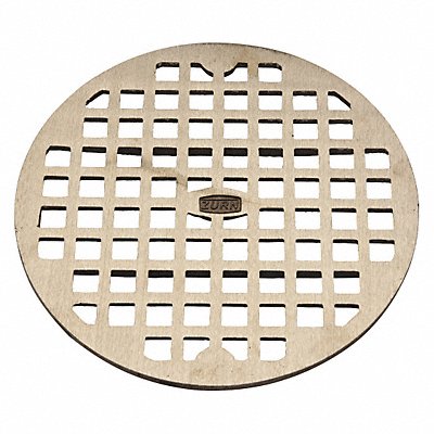ZURN PN1960GRATE Drain Strainer D3 Nickel BrushedNickel