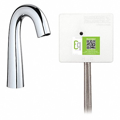 CHICAGO FAUCETS EQC11A12ABCP Mid Arc Chrome Chicago Faucets 0.5gpm