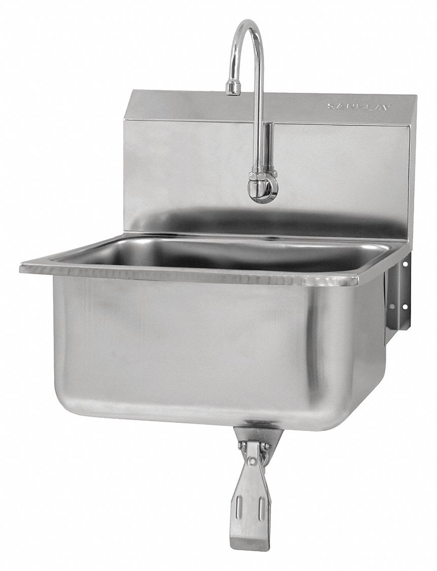 SANI-LAV 525105 SaniLav Wall Mount Sink Rec 19inx16inx10in