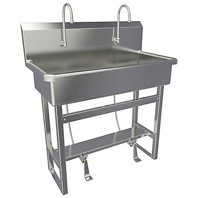 SANI-LAV 54F105 SaniLav Wash Station Rectangular 37inx16-1/2inx8in