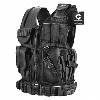 BARSKA BI12018 Tactical Vest Nylon Black