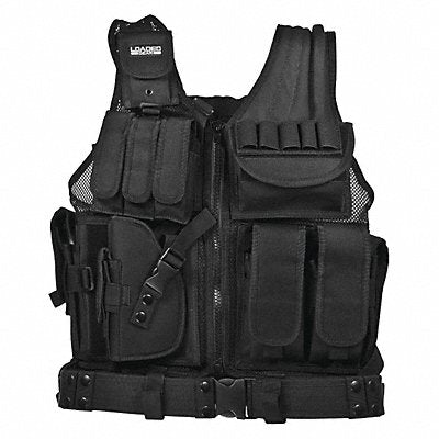 BARSKA BI12154 Tactical Vest Nylon Black
