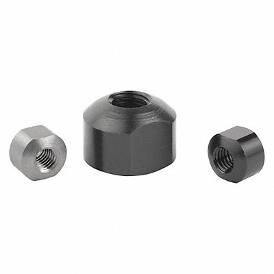 KIPP K066410 Spherical Nut Steel Black Oxide 10 in