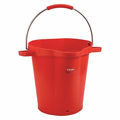 VIKAN 56924 J5101 Hygienic Bucket 5 1/4 gal Red