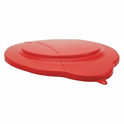 VIKAN 56934 Pail Lid Red 14 5/8 in Diameter