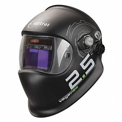 OPTREL 1006600 Auto Darkening Welding Helmet Black