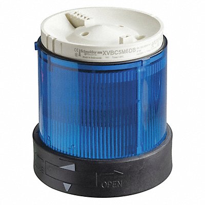SCHNEIDER ELECTRIC XVBC2B6 Illuminated Blue Lens With Integrated Le