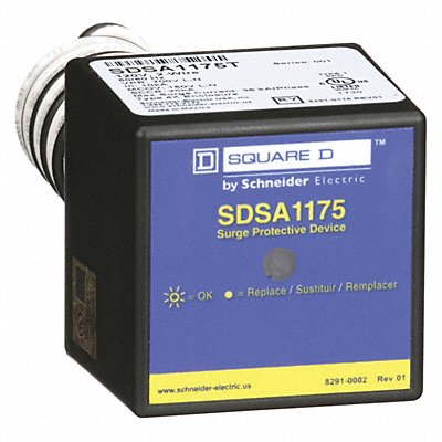 SQUARE D SDSA1175T SPD T1 SDSA 36KA 120V 1P2W