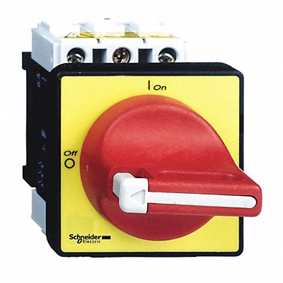 SQUARE D VCF1 20A Sw Kit W/4Hole Mtgred/Yellow Oper